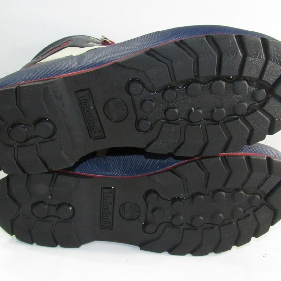 Timberland Euro Hiker Size 9.5 M Red Boots R3A8 - Picture 8 of 8